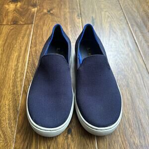 Rothy’s Kids Sneaker size 4 navy blue girl boy women 6